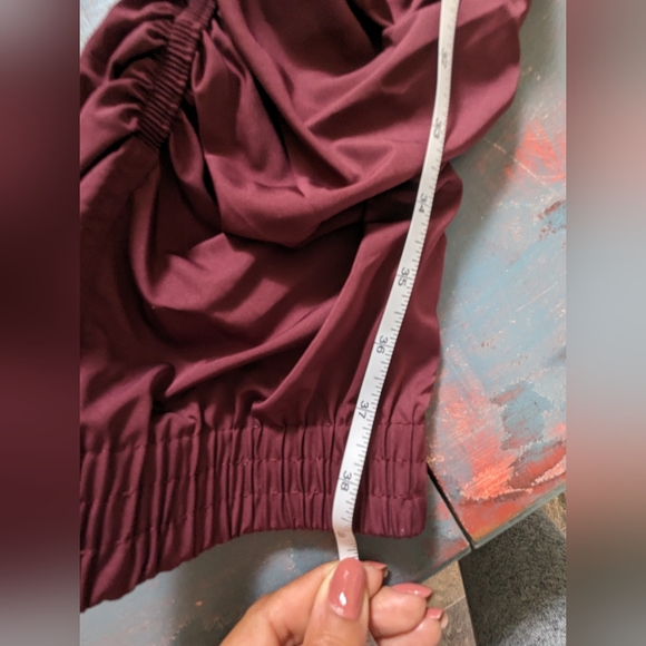 💙 ZENANA 💙 Burgundy Harem Joggers - Picture 4 of 8